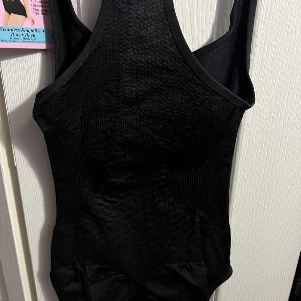Black Shapewear Intimates with Racerback Design - Picture 9 of 10